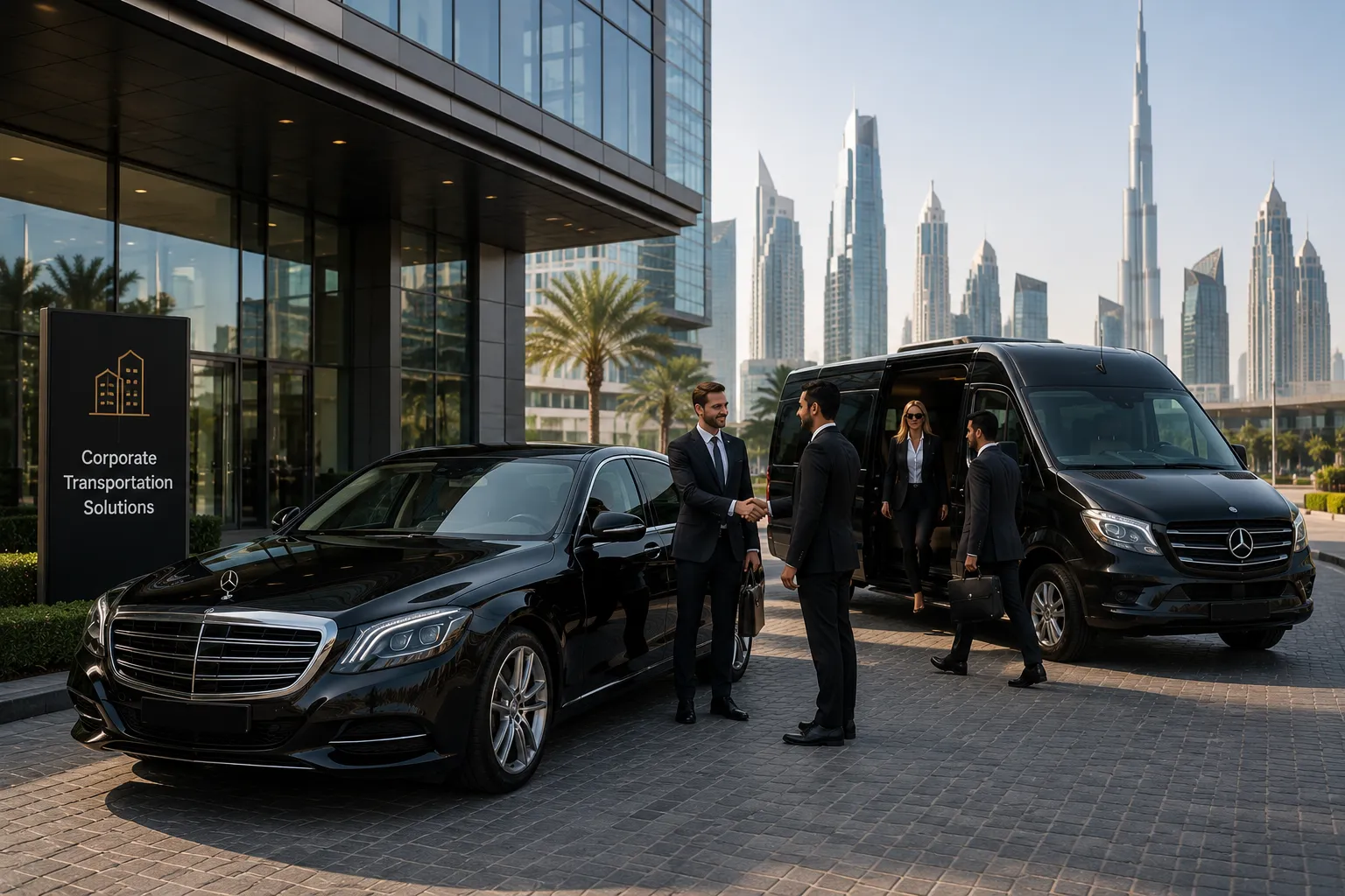 Corporate transportation solutions in Dubai for executives and business teams