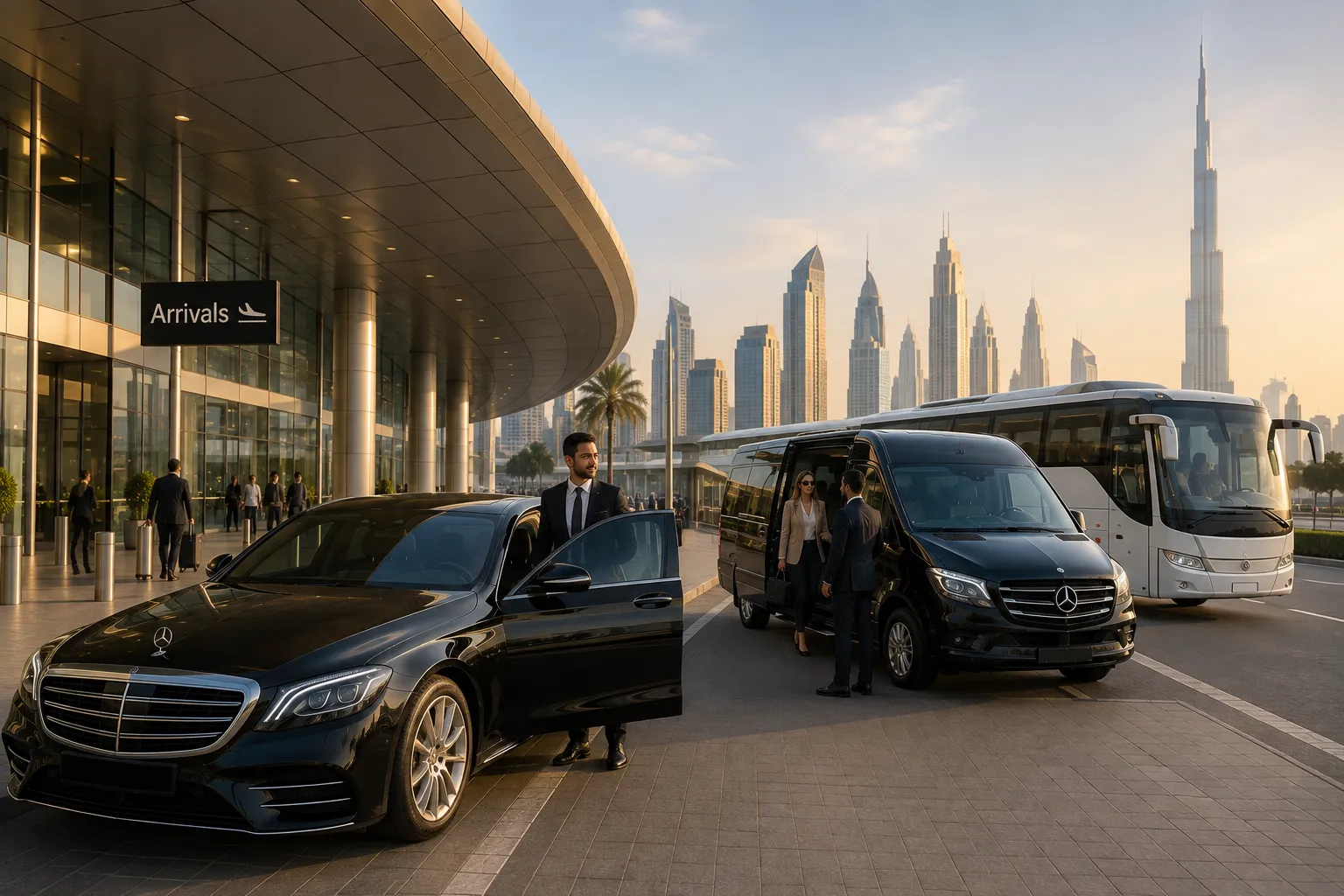 Dubai airport transfer guide for individuals and groups